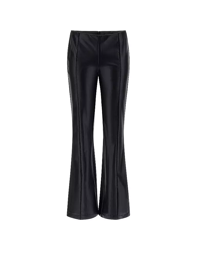 GUESS | Pantalones de efecto cuero | Negro