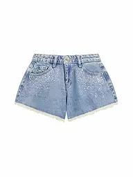 GUESS | Shorts para niña | Azul claro