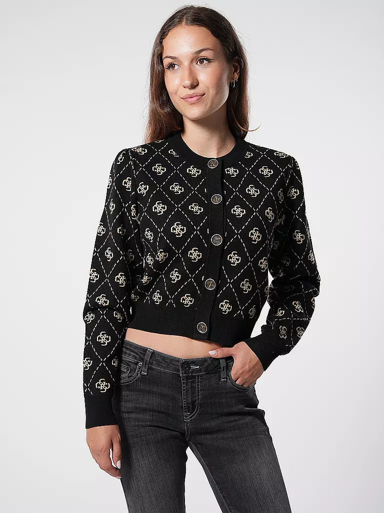 GUESS | Strickjacke SARAH | Negro