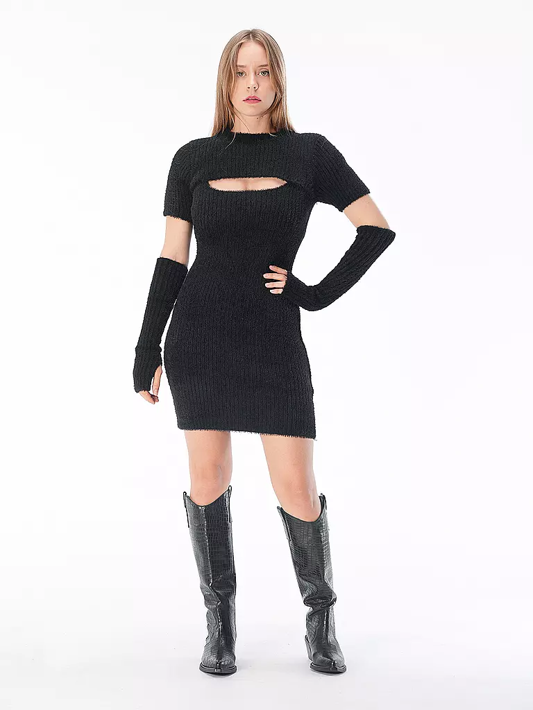 GUESS | Strickkleid  | Negro