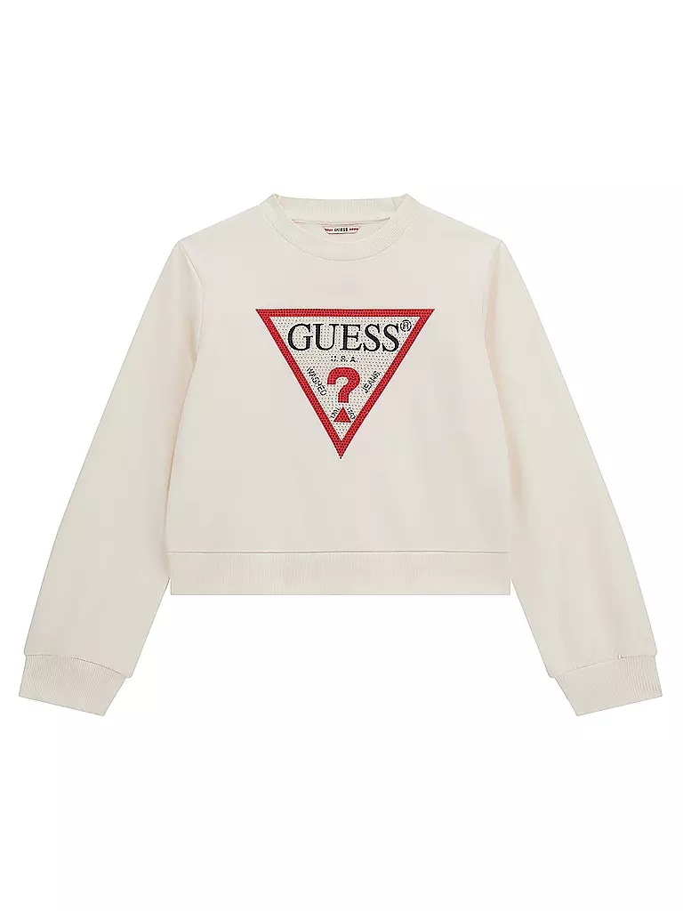 GUESS | Suéter para niña | Crema