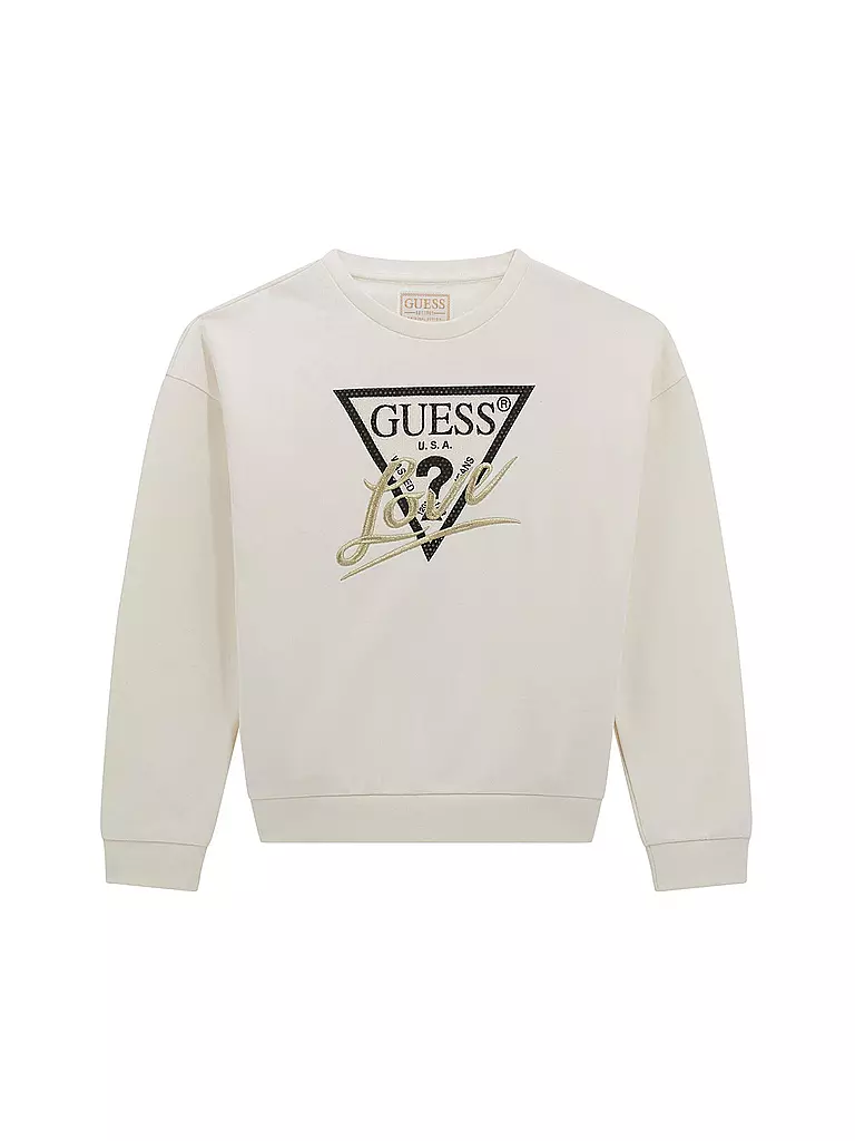 GUESS | Suéter para niña | Crema