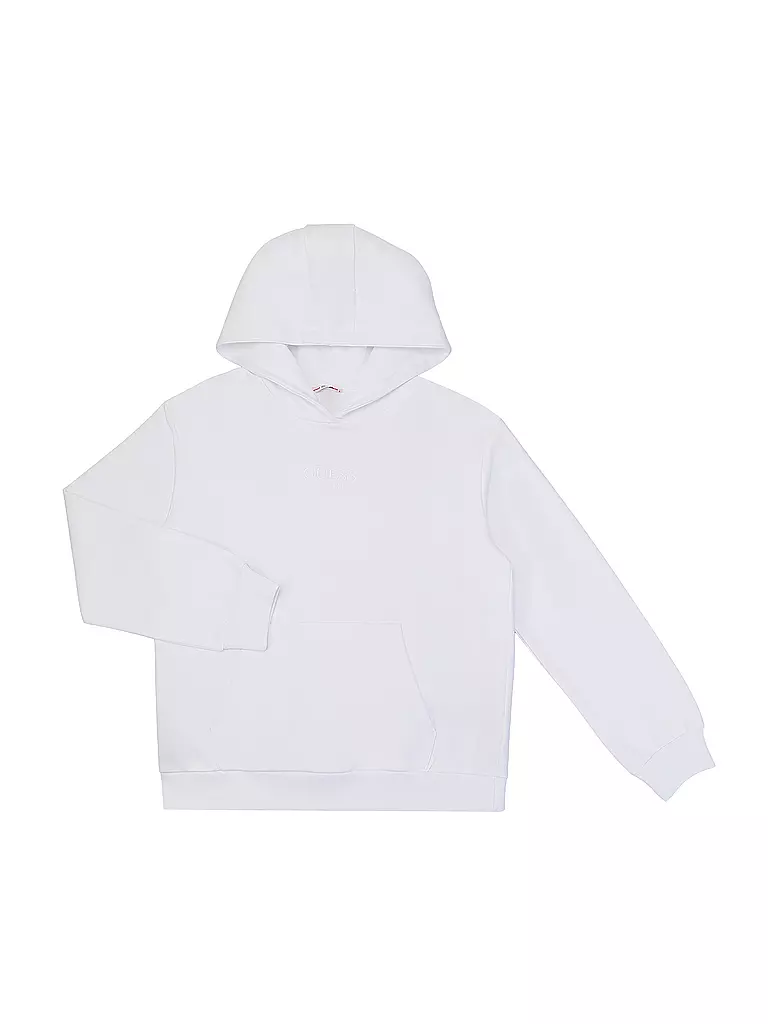 GUESS | Sudadera con capucha para niña - Hoodie | Blanco