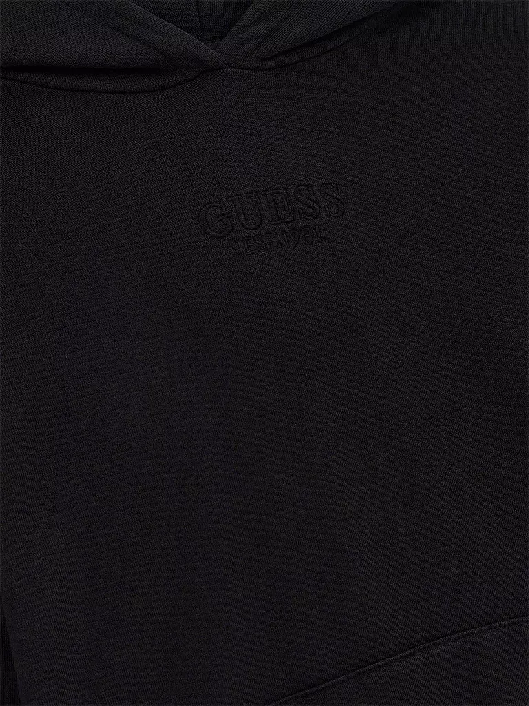 GUESS | Sudadera con capucha para niña - Hoodie | Negro