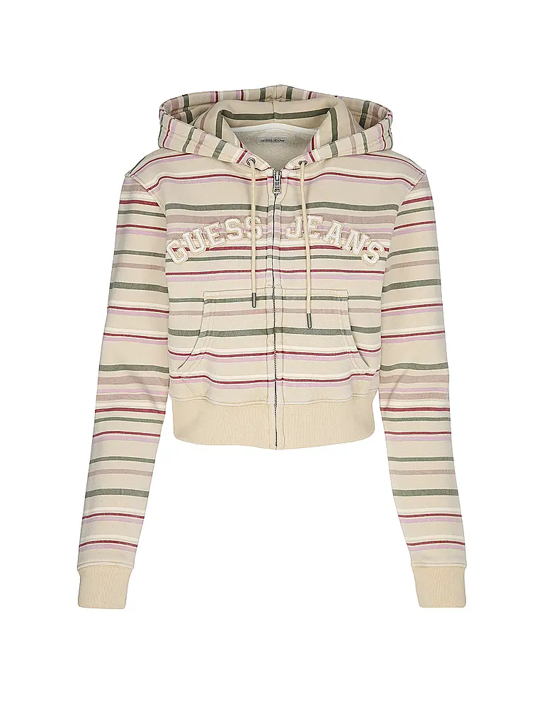GUESS | Sudadera con corte cropped | Beige