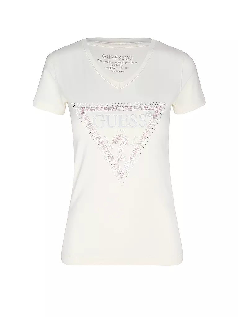GUESS | T-Shirt  | Crema
