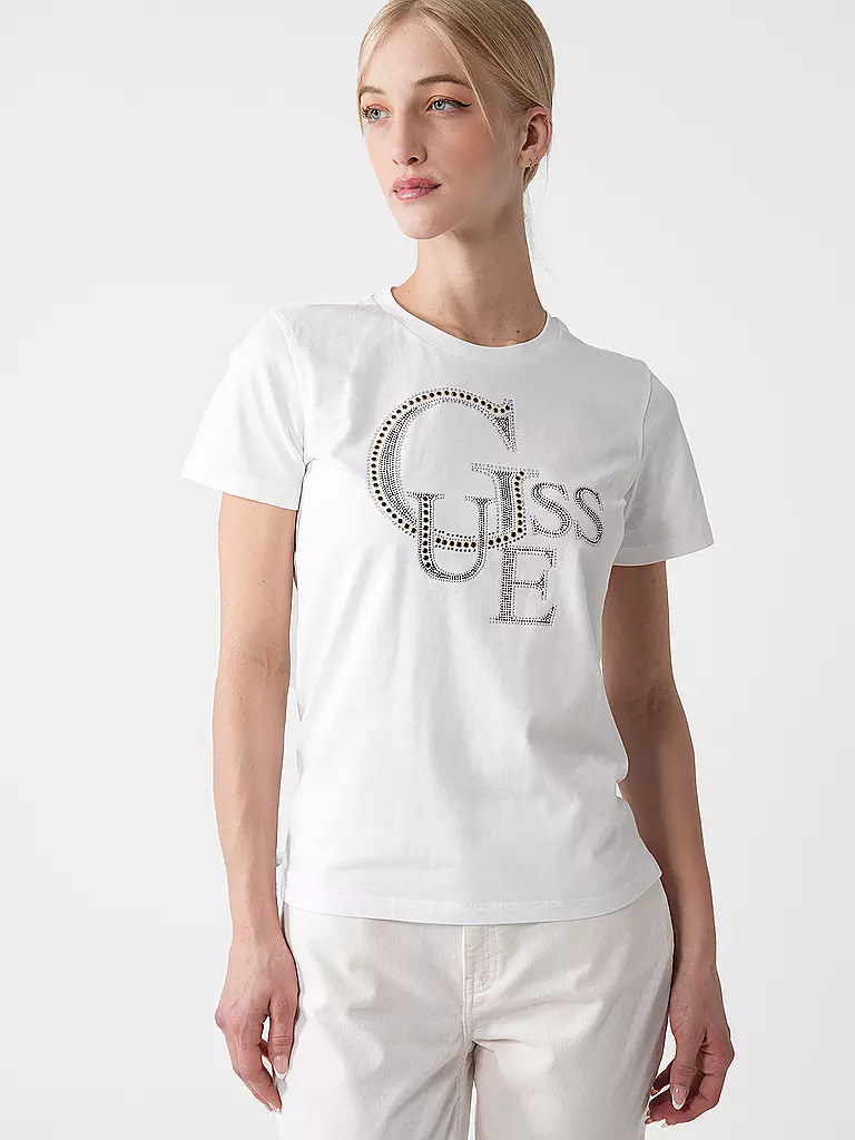 GUESS | T-Shirt  | Blanco