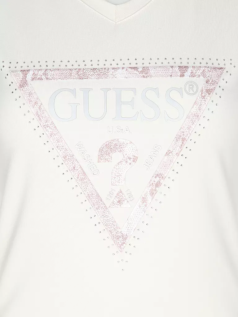 GUESS | T-Shirt  | Crema
