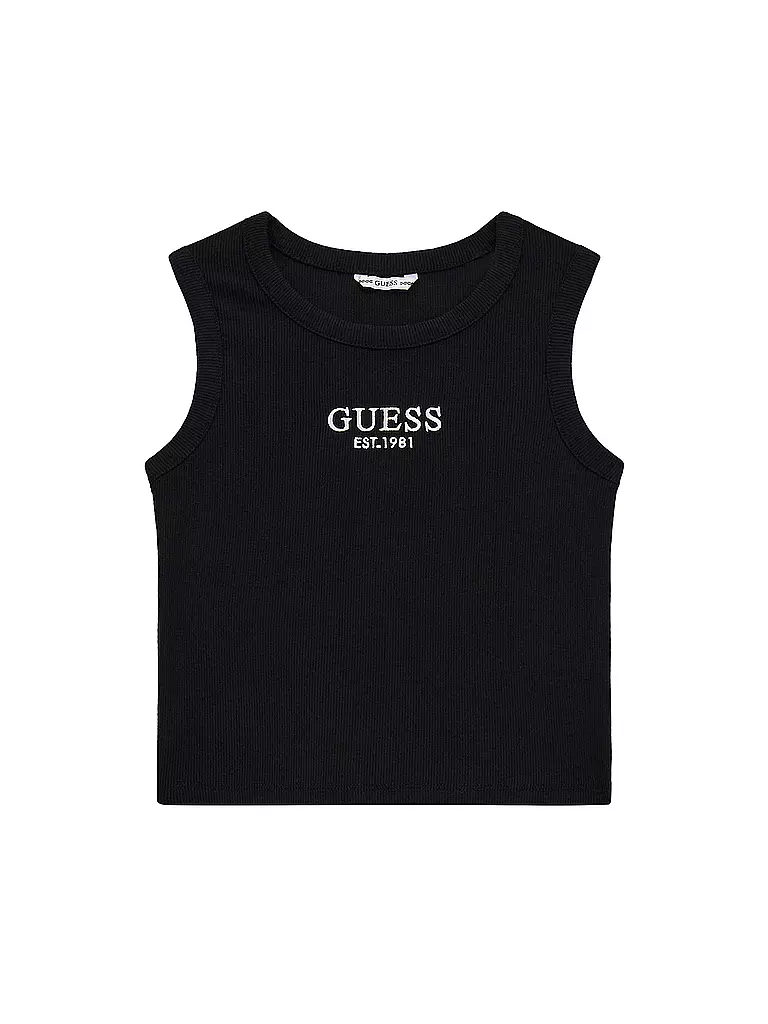 GUESS | Top de niña | schwarz