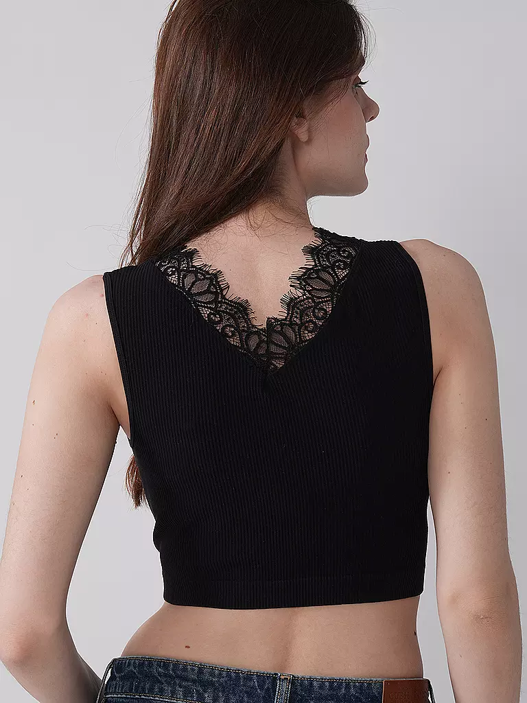 GUESS | Top RAQUEL LACE | Negro