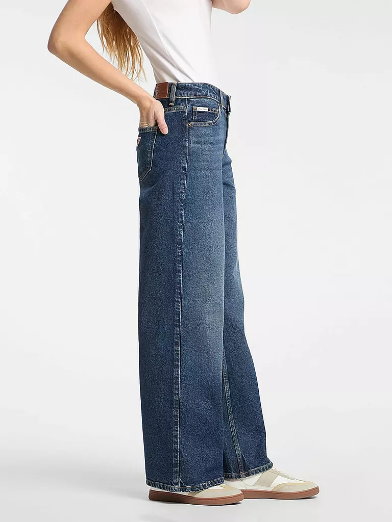 GUESS | Vaqueros Wide Leg | Azul oscuro