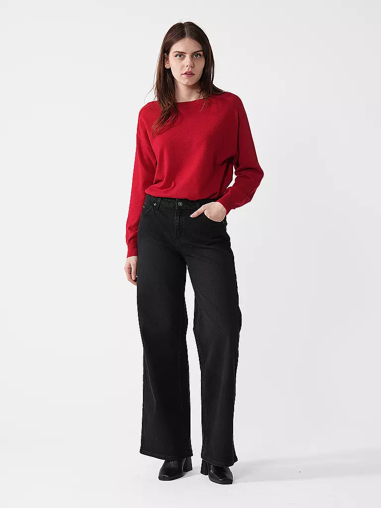 GUESS | Vaqueros Wide Leg | schwarz