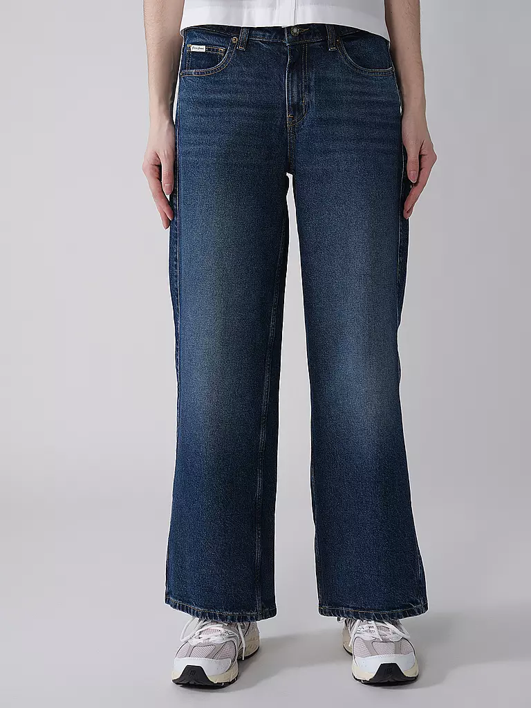 GUESS | Vaqueros Wide Leg | Azul oscuro