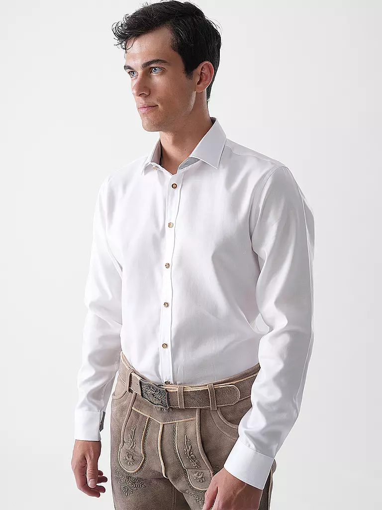 GWEIH & SILK | Camisa tradicional corte entallado | 