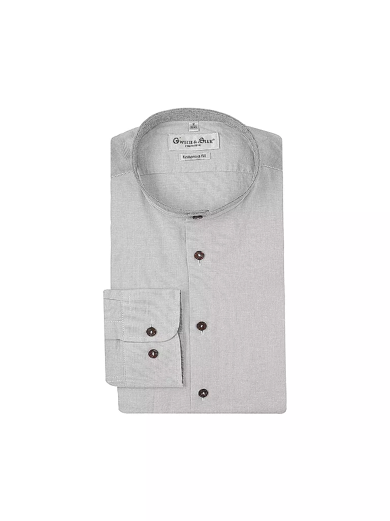 GWEIH & SILK | Camisa tradicional IRRSEE | Gris claro