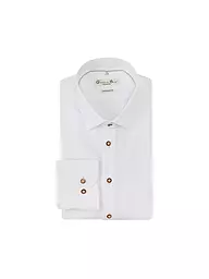 GWEIH & SILK | Camisa tradicional Modern Fit WEISSENSEE | Blanco