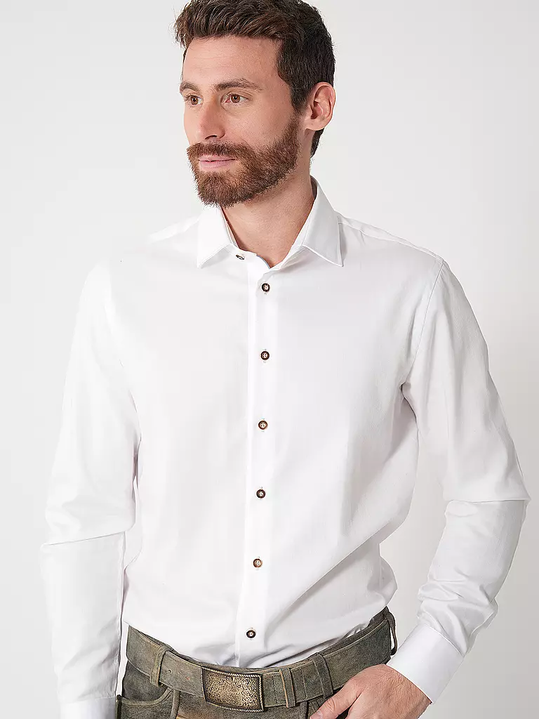 GWEIH & SILK | Camisa tradicional Modern Fit WEISSENSEE | 