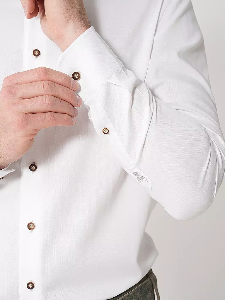 GWEIH & SILK | Camisa tradicional Modern Fit WEISSENSEE | 