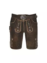 GWEIH & SILK | Lederhose LEO | Marrón