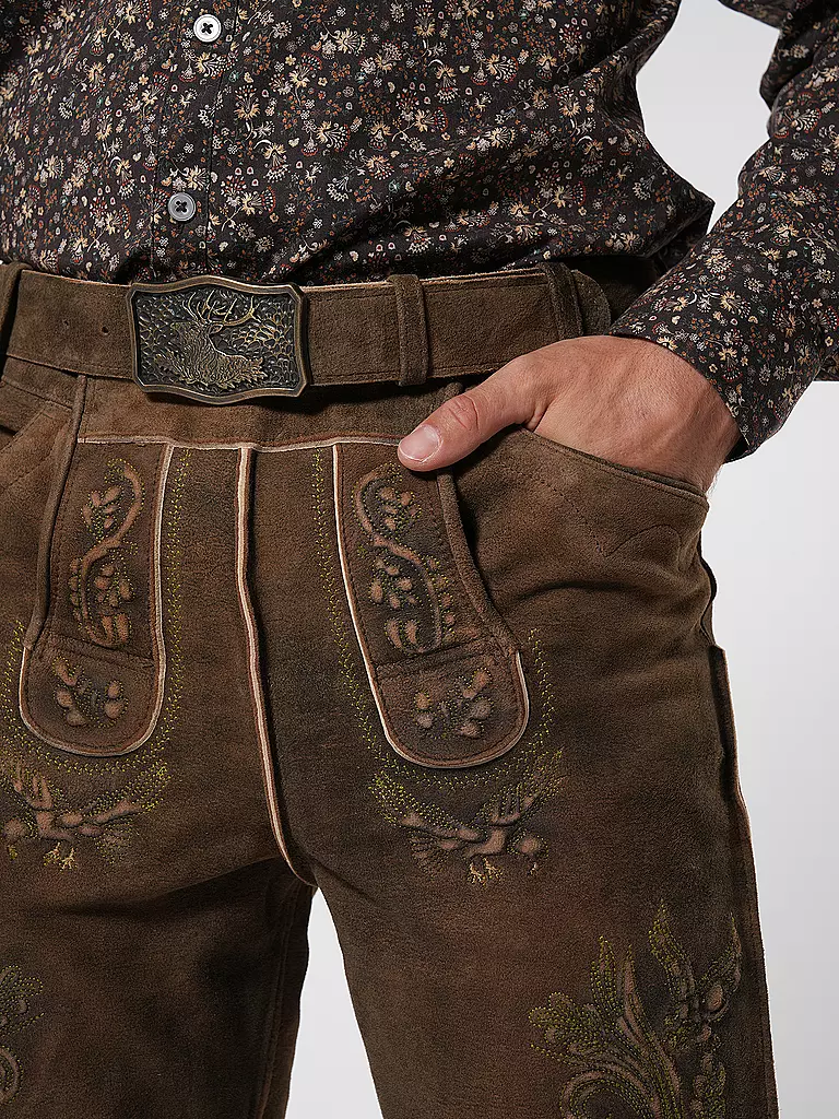 GWEIH & SILK | Pantalones de cuero ARNOLD | 