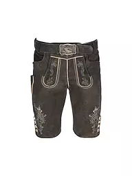GWEIH & SILK | Pantalones de cuero BORIS | Marrón