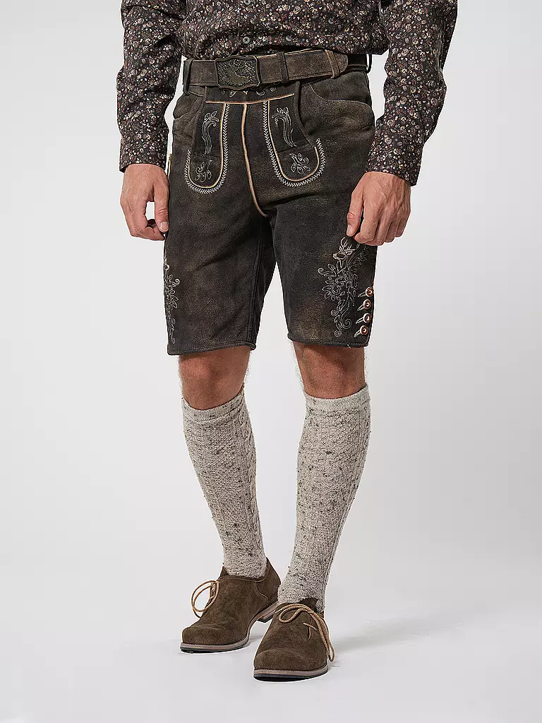 GWEIH & SILK | Pantalones de cuero BORIS | 