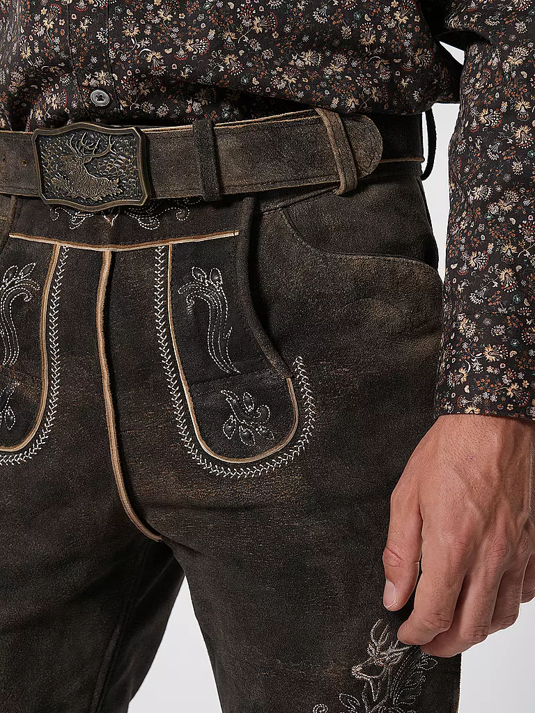 GWEIH & SILK | Pantalones de cuero BORIS | 