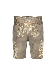 GWEIH & SILK | Pantalones de cuero LIAM | Beige