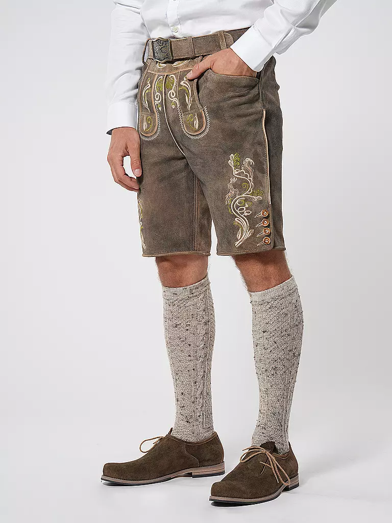 GWEIH & SILK | Pantalones de cuero LIAM | 