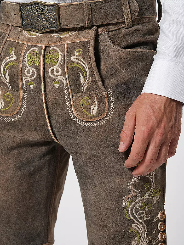 GWEIH & SILK | Pantalones de cuero LIAM | 
