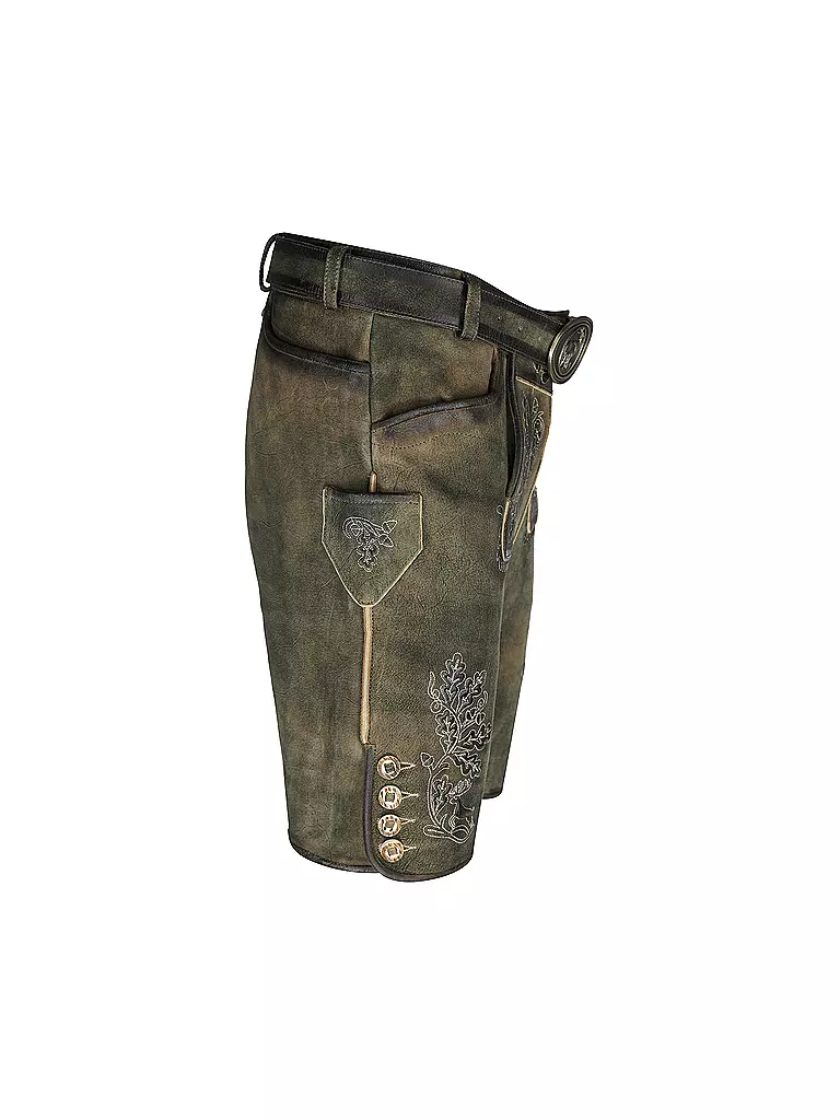 GWEIH & SILK | Pantalones de cuero tradicionales SAMUEL | 