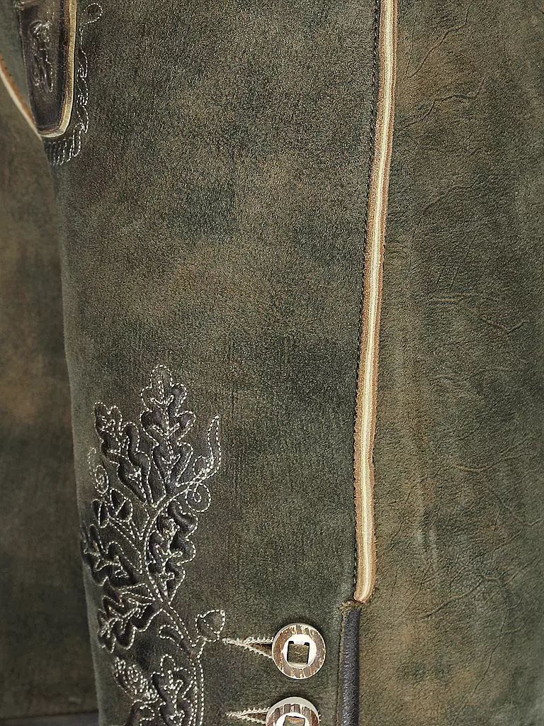 GWEIH & SILK | Pantalones de cuero tradicionales SAMUEL | 