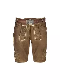 GWEIH & SILK | Pantalones de cuero tradicionales Vitus | Camel