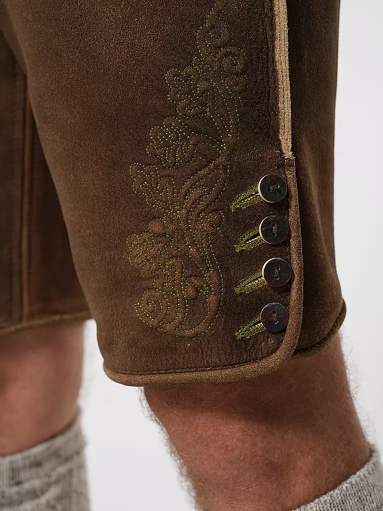 GWEIH & SILK | Pantalones de cuero tradicionales Vitus | 