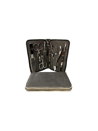 HAMMANN | Set de manicura de cuero (Natural / 7 piezas)