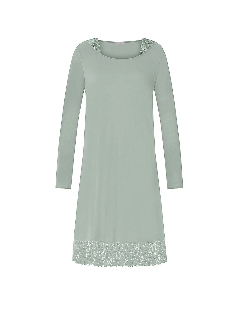 Hanro Camisón - Sleepshirt AZELIA verde