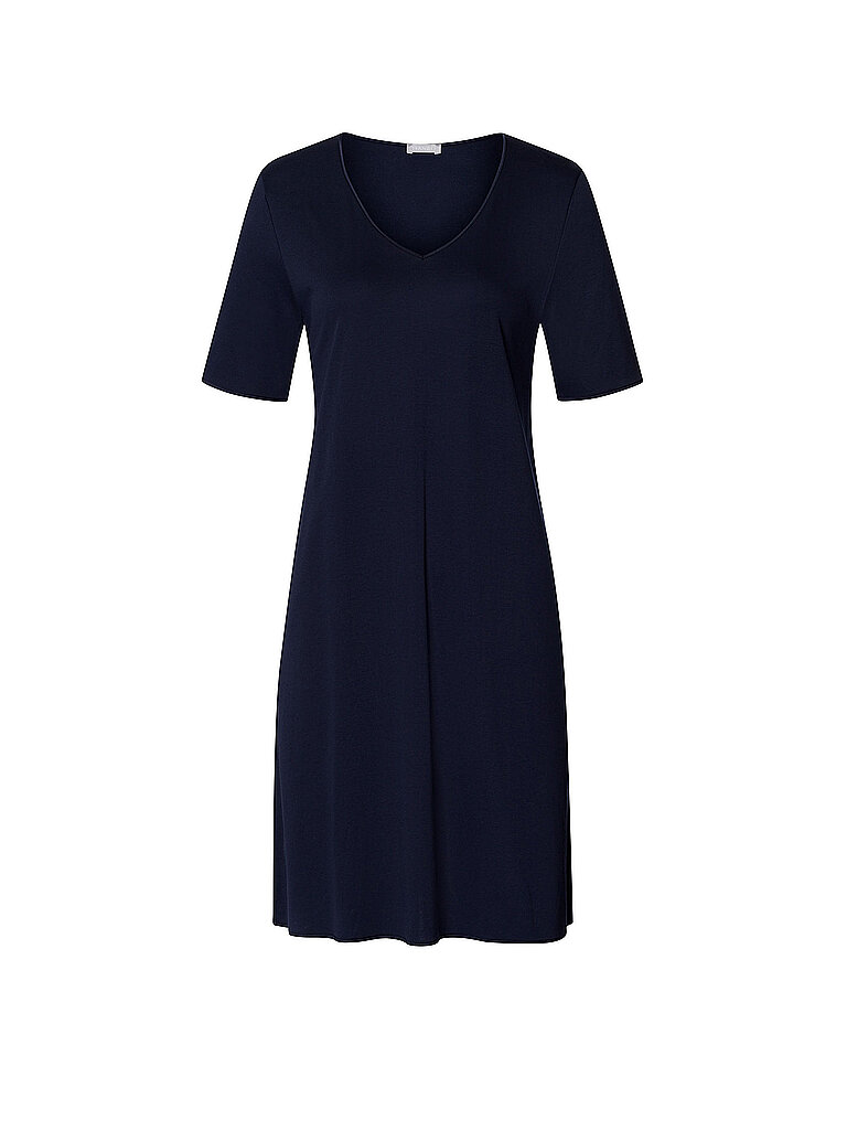 Hanro Camisón - Sleepshirt azul oscuro