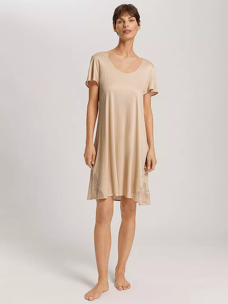 HANRO | Camisón - Camiseta de dormir | Camel
