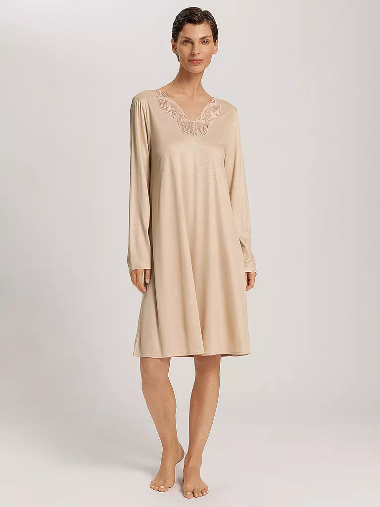 HANRO | Camisón - Camiseta de dormir | Camel