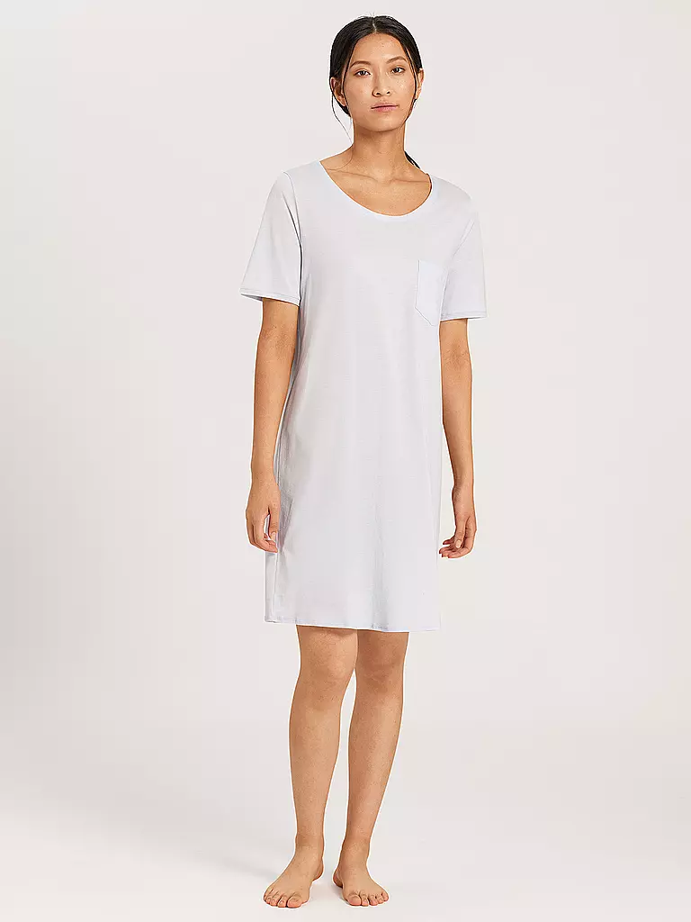 HANRO | Camisón - Camiseta de dormir | Azul claro