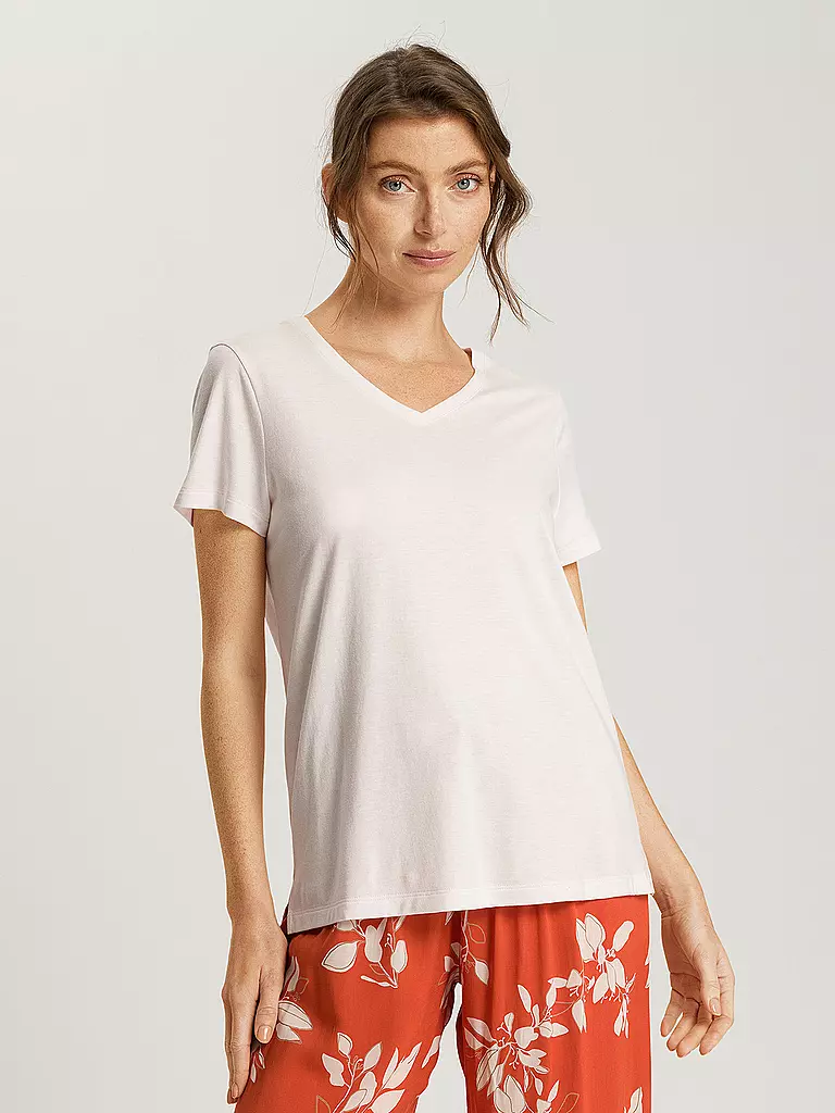 HANRO | Loungewear T-Shirt | Rosa