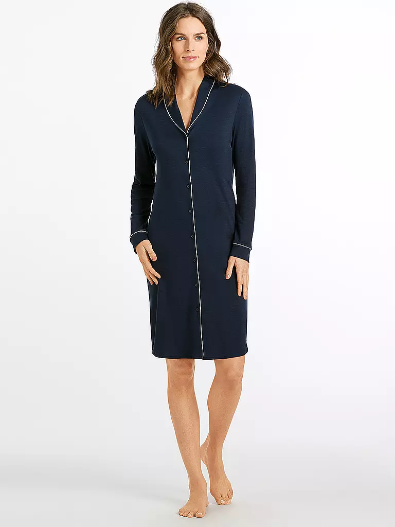 HANRO | Nachthemd Natural Comfort | Azul