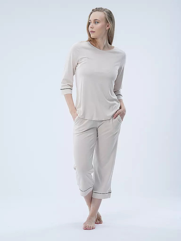 HANRO | Pijama | Crema