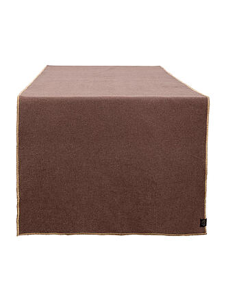 HAOMY | Camino de mesa 48x160cm VERONE Ganache/Marrón