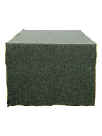 HAOMY | Camino de mesa 48x160cm VERONE Caqui/Verde