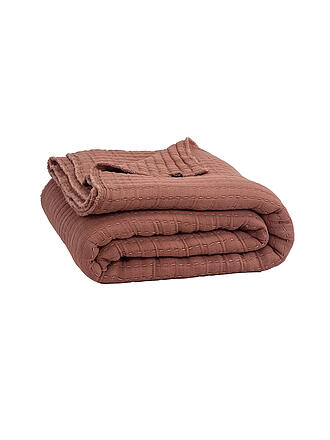 HAOMY | Colcha - Plaid 130x200cm TIVOLI Mocaccino