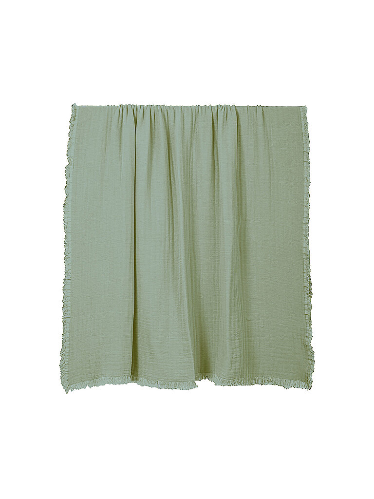 Tagesdecke - Plaid VANLY 130x180cm Amande verde