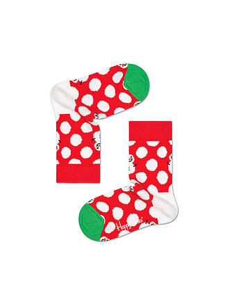 HAPPY SOCKS | Calcetines para niños SNOWMAN medium red