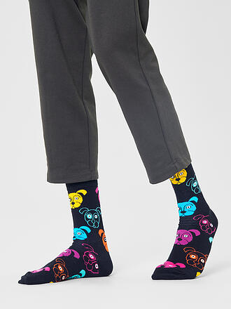 HAPPY SOCKS | Calcetines de mujer DOG 36-40 negro