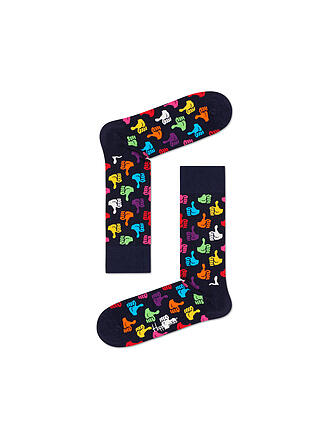 HAPPY SOCKS | Calcetines de mujer THUMBS UP 36-40 azul marino